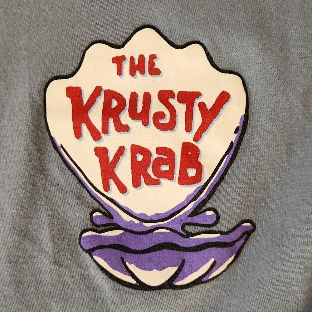 Nickelodeon The Krusty Krab men's XS short sleeve t-shirt  SpongeBob Squarepants